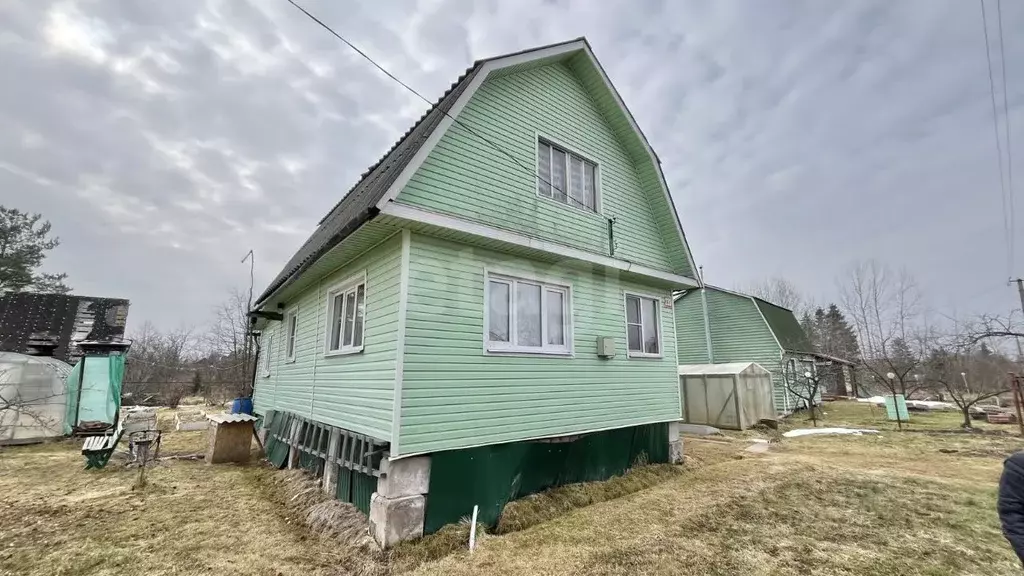 Дом в Ленинградская область, Киришский район, Кусинское с/пос, ... - Фото 1