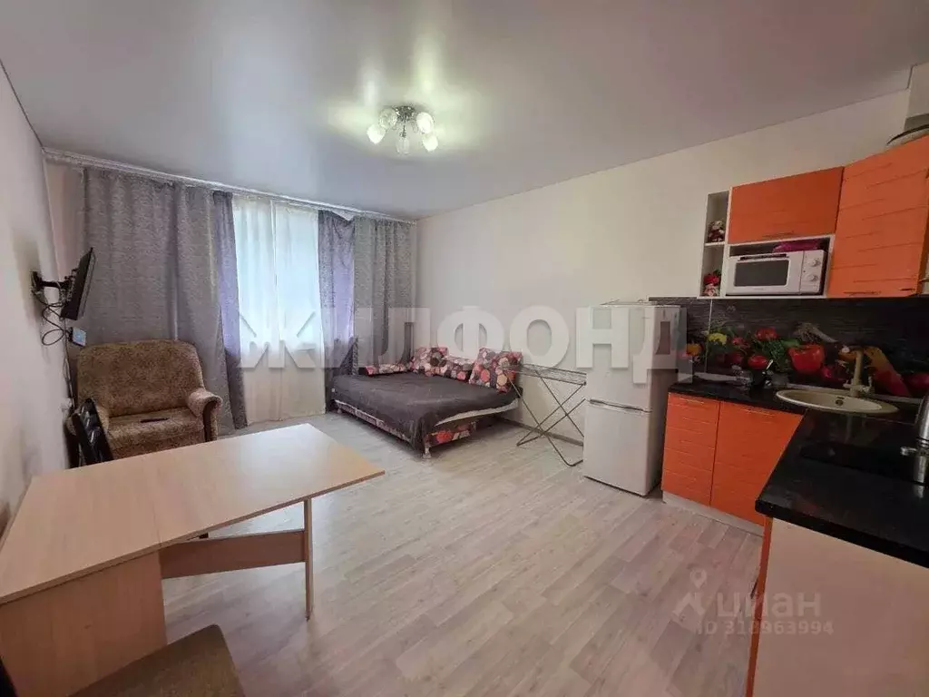 Студия Ханты-Мансийский АО, Когалым ул. Нефтяников, 11 (26.1 м) - Фото 1