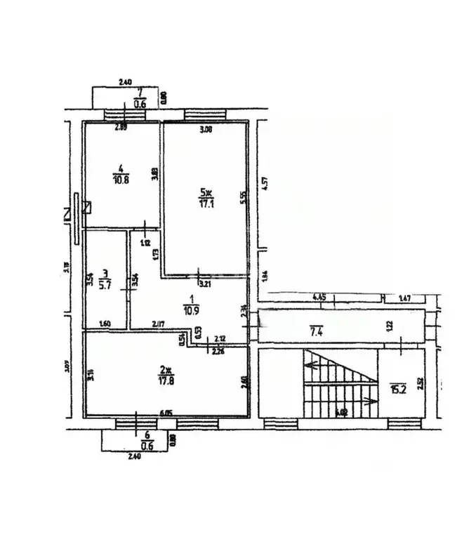 5-к кв. Калининградская область, Гурьевск Авангардная ул., 1Б (107.9 ... - Фото 1