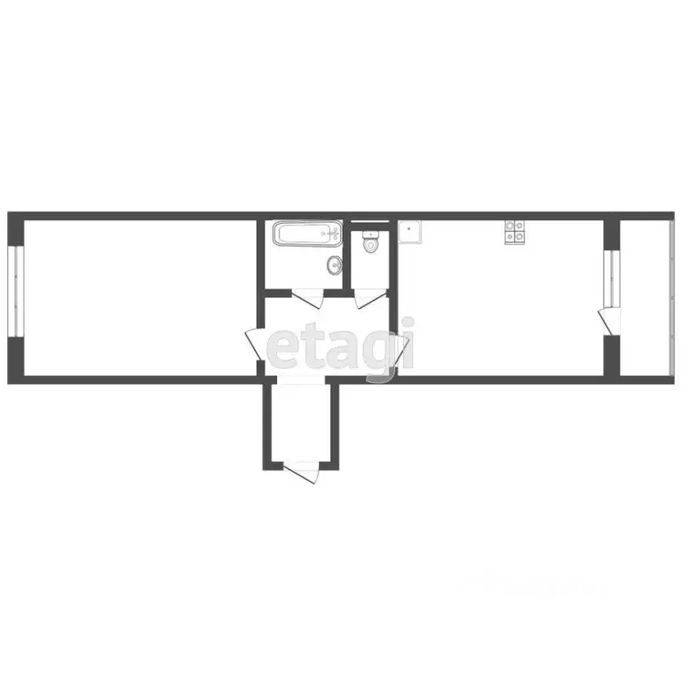 1-к кв. Мордовия, Саранск ул. Николаева, 26 (44.2 м) - Фото 1