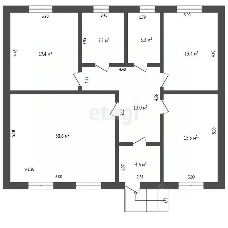 Дом в Ростовская область, Батайск Труд ДНТ, 8-я линия (109 м) - Фото 1