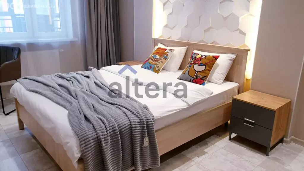 2-комнатная квартира: Казань, улица Родины, 24В (39.5 м) - Фото 1