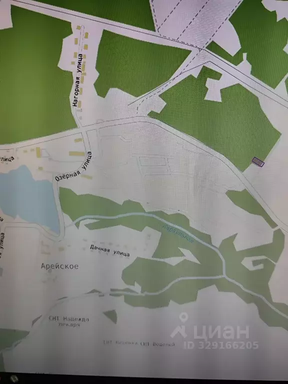 Участок в Красноярский край, Красноярск городской округ, с. Арейское  ... - Фото 1