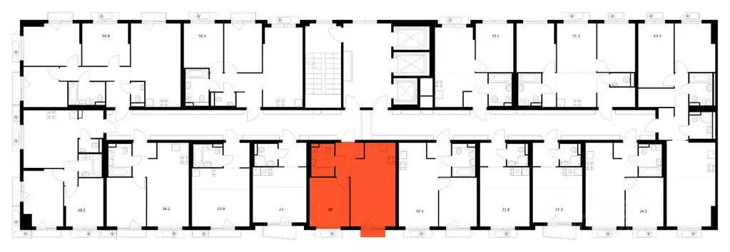 1-к кв. Московская область, Ленинский городской округ, Боброво пгт ... - Фото 2