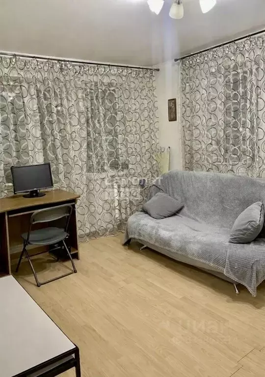 1-к кв. Башкортостан, Уфа Кольцевая ул., 156 (31.0 м) - Фото 1