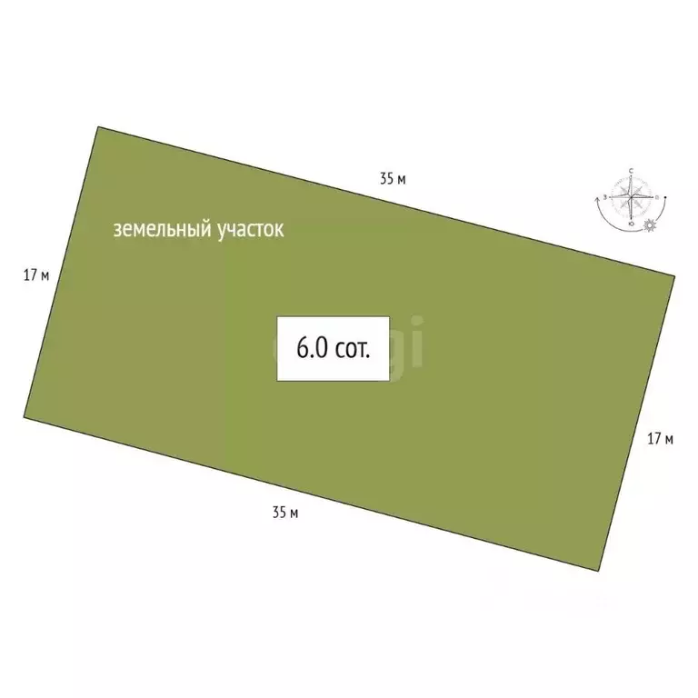 Участок в Алтай, Майминский район, с. Подгорное ул. Заречная, 38 (6.0 ... - Фото 2
