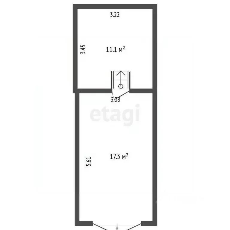 Гараж в Хабаровский край, Хабаровск ул. Джамбула, 41Б (29 м) - Фото 2