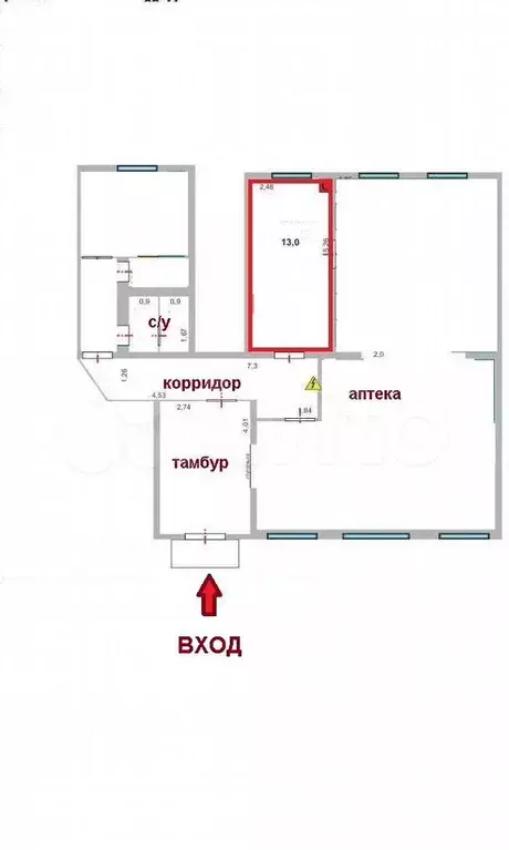 Г. Рязань, ул. Гагарина, д. 40. Аренда торговой пл - Фото 0