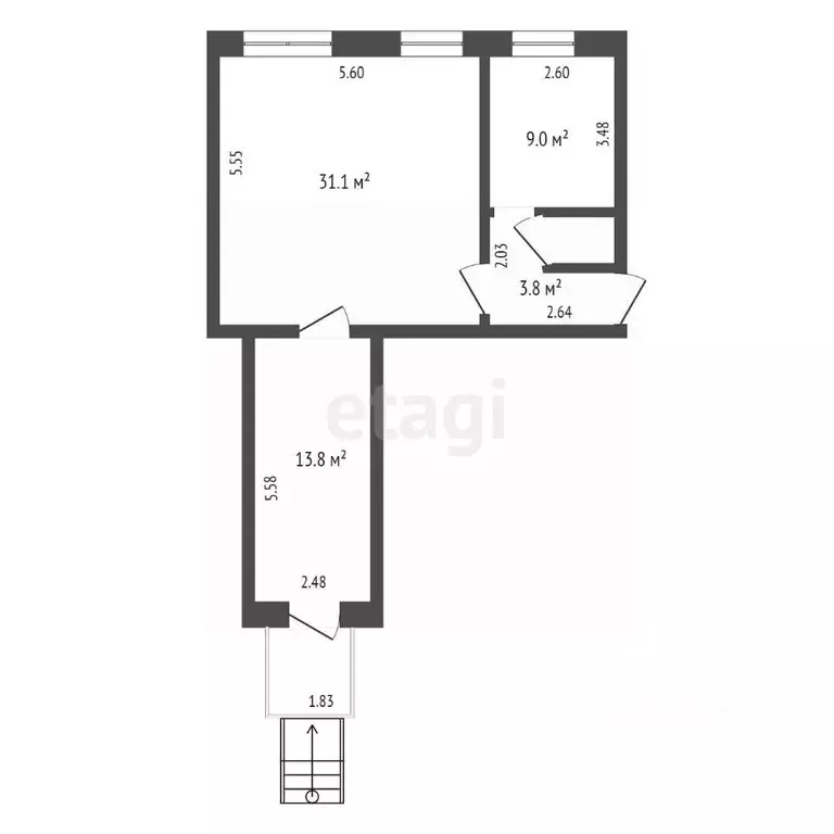 Офис в Хабаровский край, Советско-Гаванский муниципальный округ, ... - Фото 2