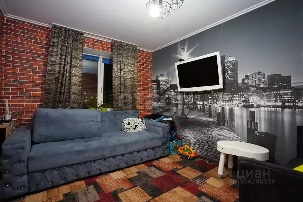 2-к кв. Ханты-Мансийский АО, Нягань Интернациональная ул., 123 (50.0 ... - Фото 1