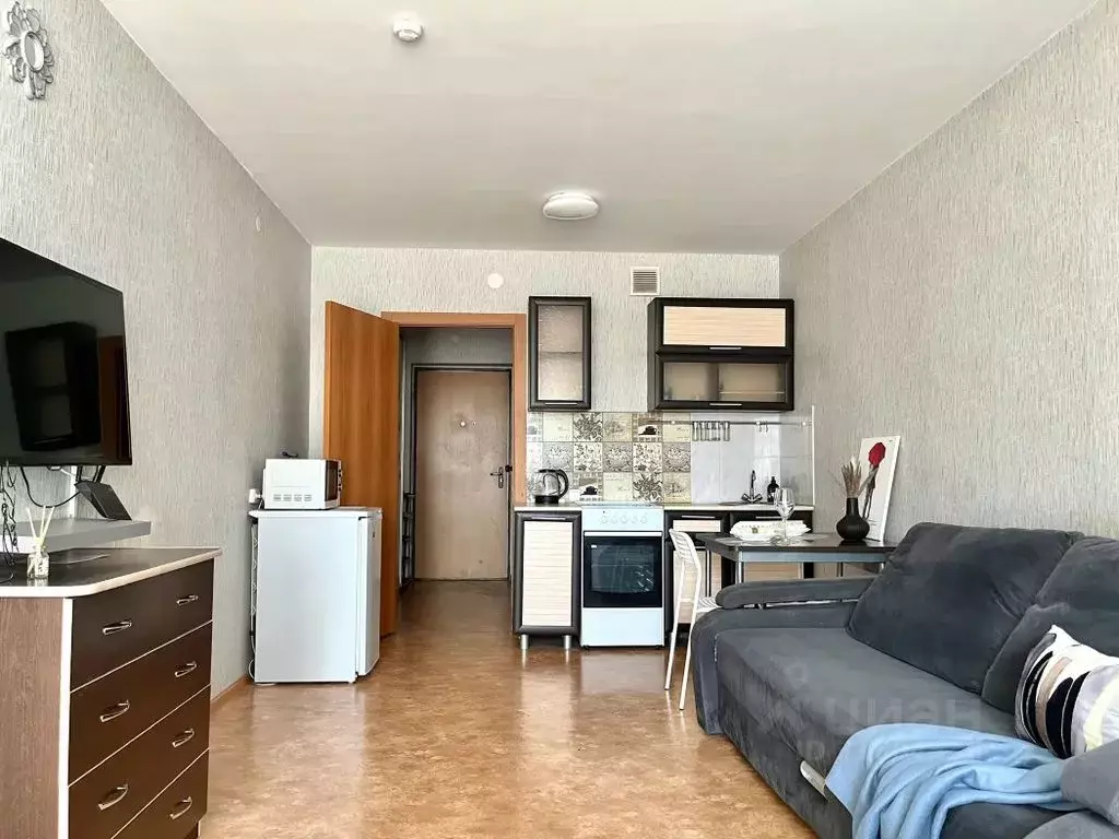 1-к кв. Красноярский край, Красноярск ул. Карамзина, 6 (43.0 м) - Фото 1