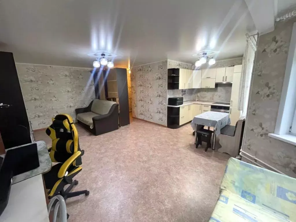 Студия Кемеровская область, Таштагол ул. Нестерова, 28А (36.8 м) - Фото 1