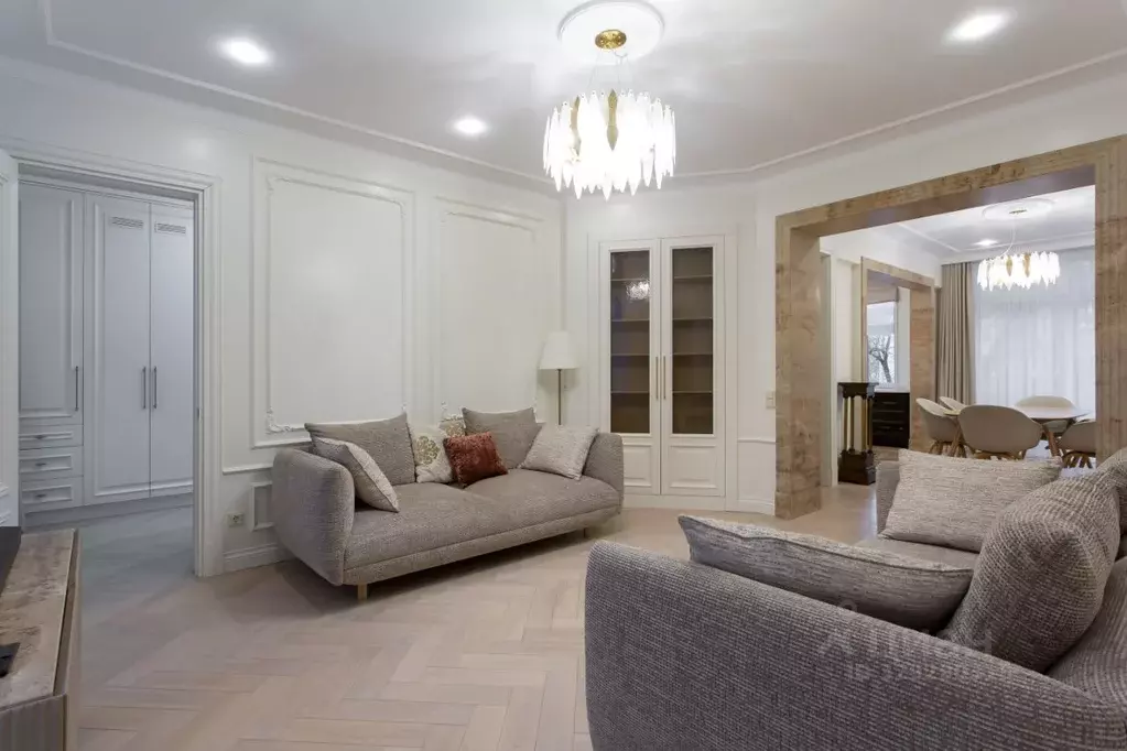 3-к кв. Москва Малый Левшинский пер., 14/9С1 (129.0 м) - Фото 2