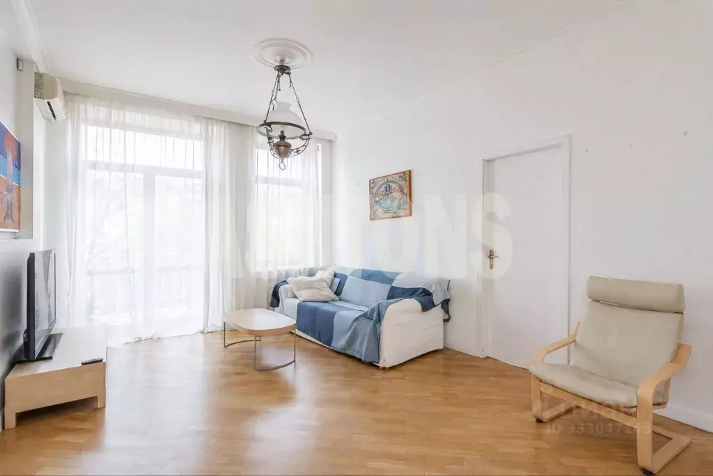 3-к кв. Москва Малая Бронная ул., 36 (93.0 м) - Фото 1