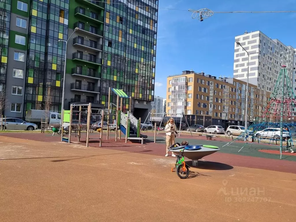 Студия Ленинградская область, Мурино Всеволожский район, бул. ... - Фото 1