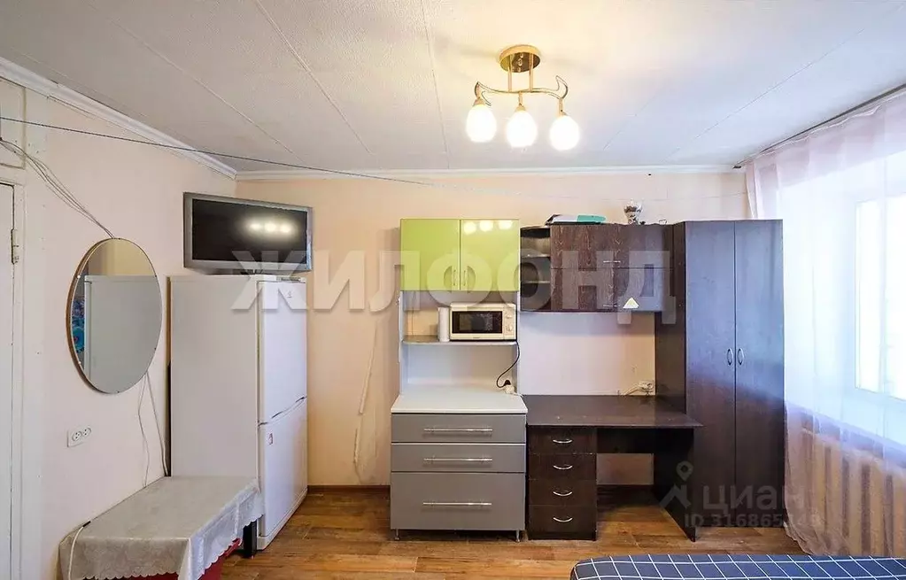 Комната Новосибирская область, Новосибирск ул. Ломоносова, 59 (12.0 м) - Фото 1