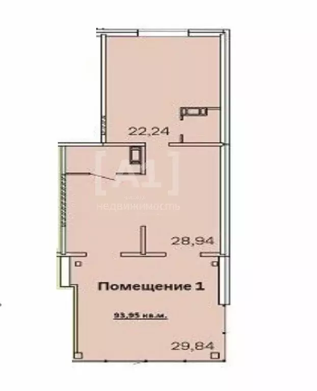 Торговая площадь (87 м) - Фото 1