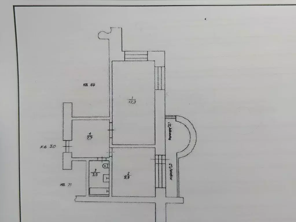 1-к кв. Свердловская область, Новоуральск ул. Корнилова, 17 (38.0 м) - Фото 2