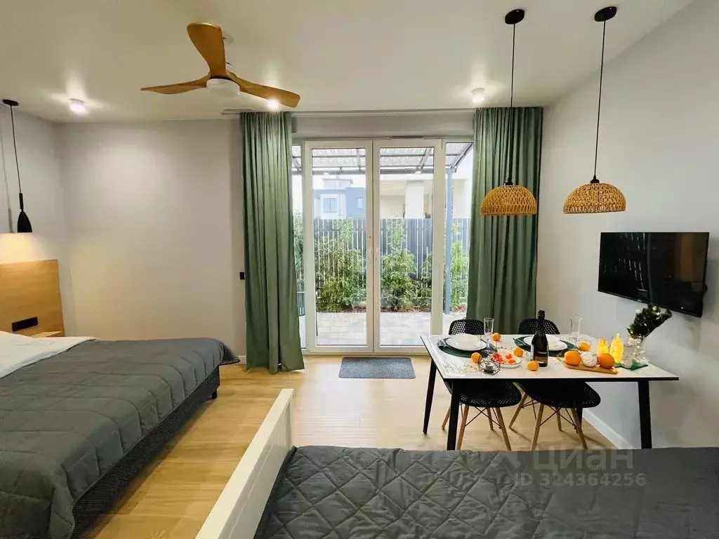 Студия Калининградская область, Зеленоградск ул. Лебяжья, 4 (40.0 м) - Фото 2