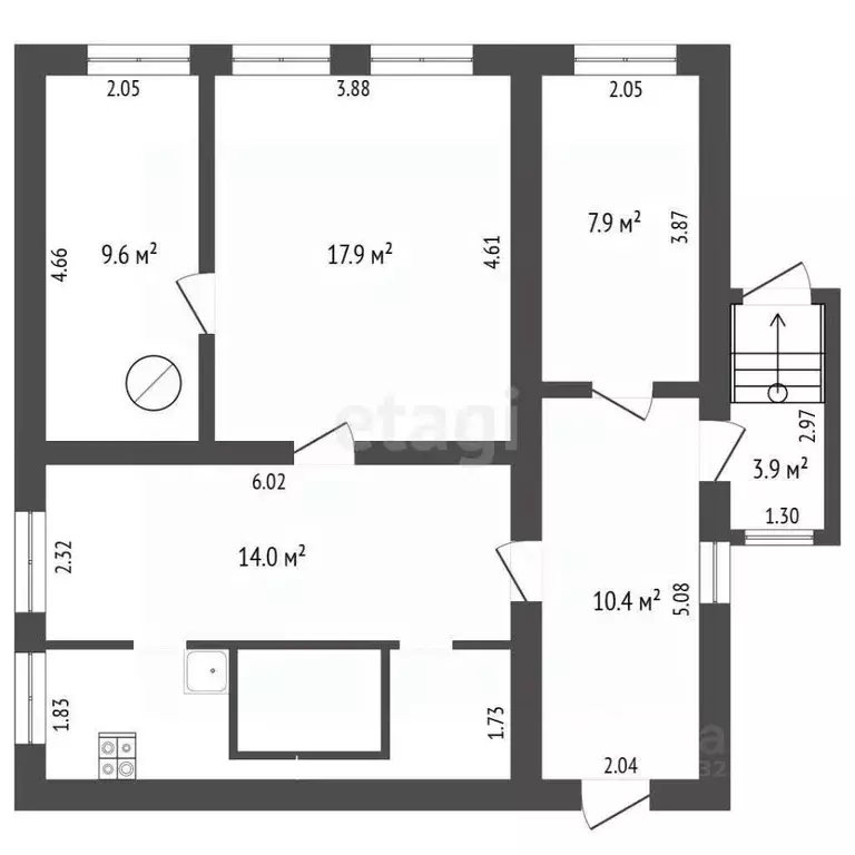Дом в Владимирская область, Муром с. Молотицы, ул. Советская, 43 (49 ... - Фото 2