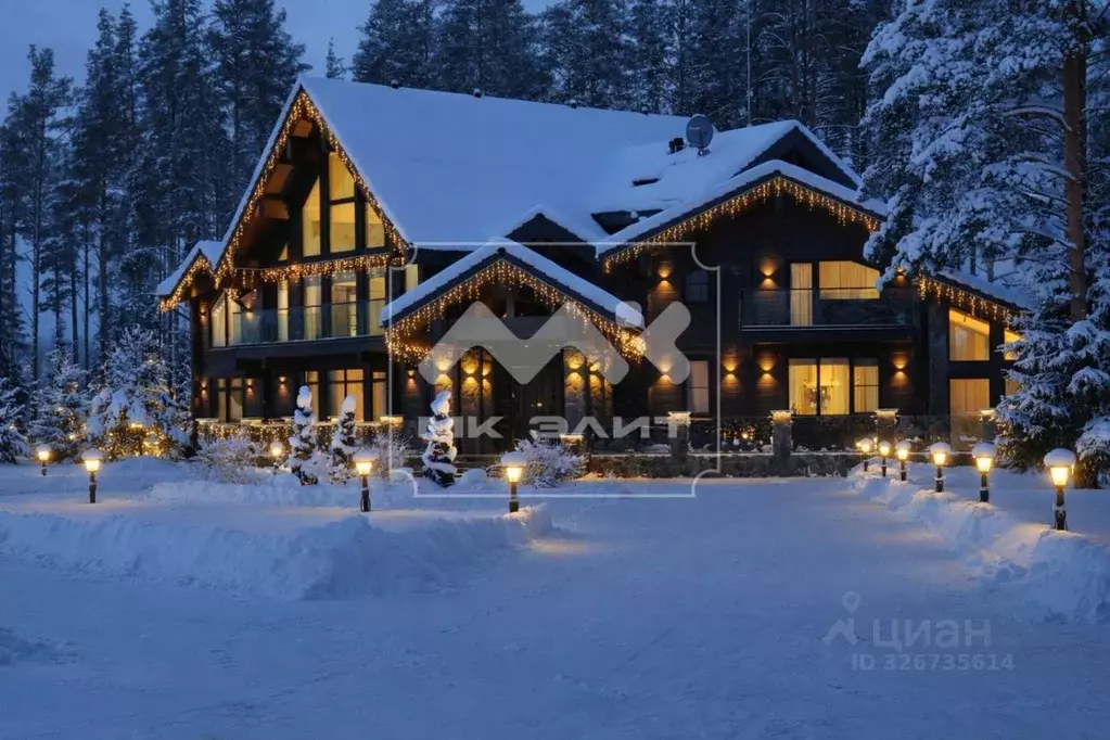 Коттедж в Ленинградская область, Всеволожский район, Бугровское ... - Фото 1