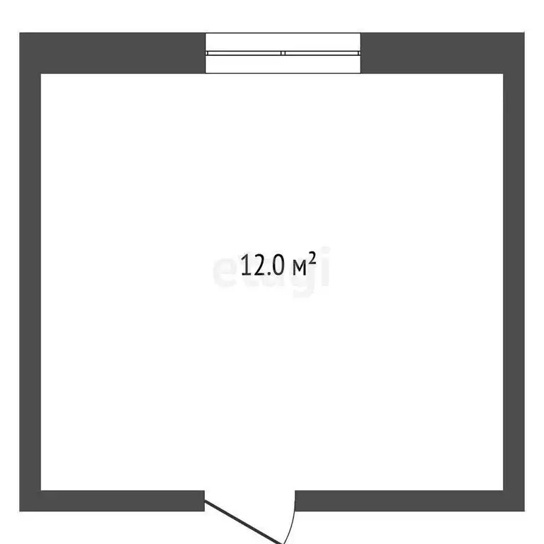 1к в -комнатной квартире (10 м) - Фото 1