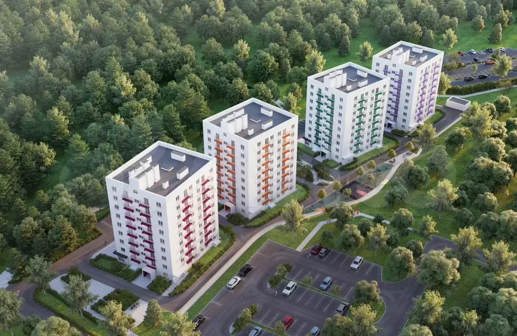 1-к. квартира, 32,9 м, 6/9 эт. - Фото 1