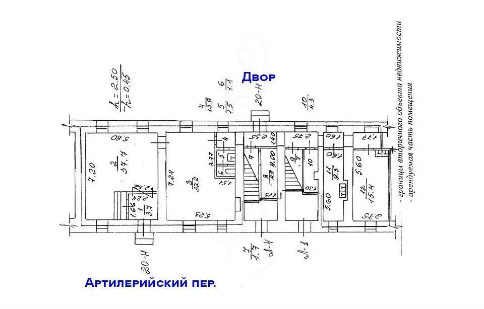 Торговая площадь в Санкт-Петербург Артиллерийский пер., 1 (127 м) - Фото 0