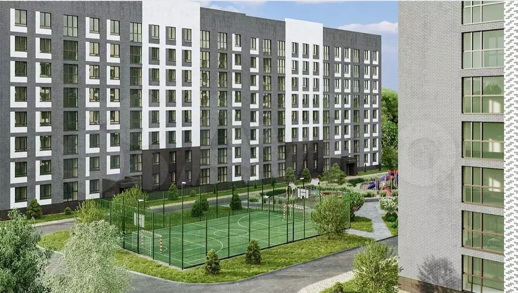 1-к. квартира, 44,6 м, 1/8 эт. - Фото 0