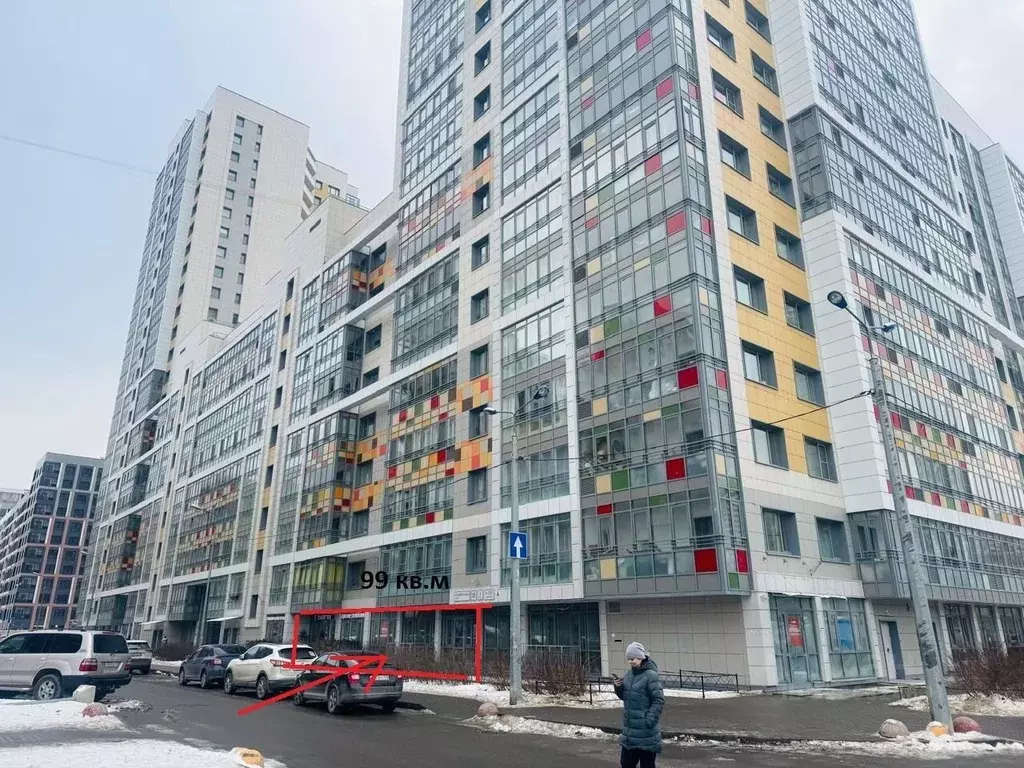 Помещение свободного назначения в Санкт-Петербург ул. Среднерогатская, ... - Фото 2