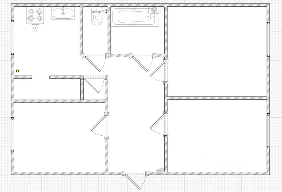 3-к кв. Тульская область, Тула Оружейная ул., 9А (81.0 м) - Фото 0