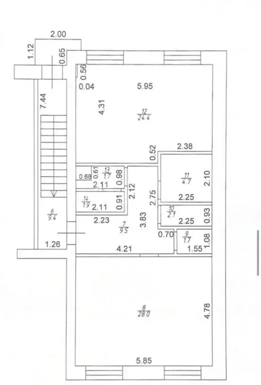 Помещение свободного назначения (83.4 м) - Фото 1
