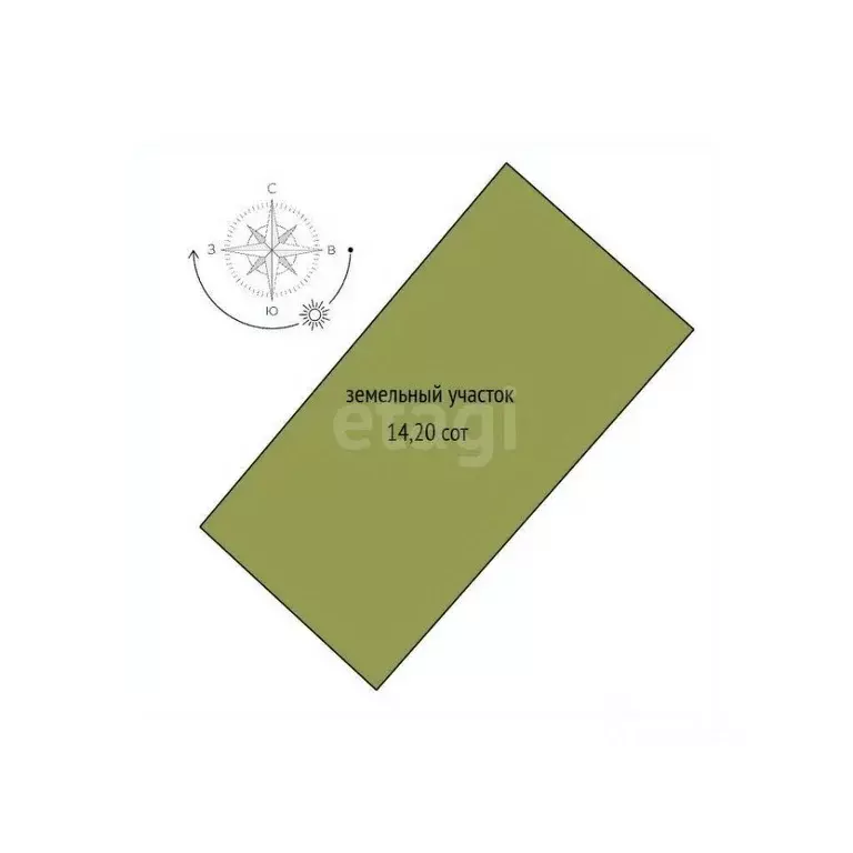 Участок в Новосибирская область, Ордынский район, с. Спирино ул. ... - Фото 2