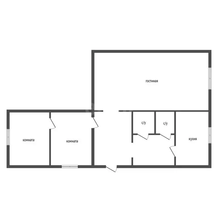 Дом в городской посёлок Берёзовка, Зелёная улица (64.1 м) - Фото 1