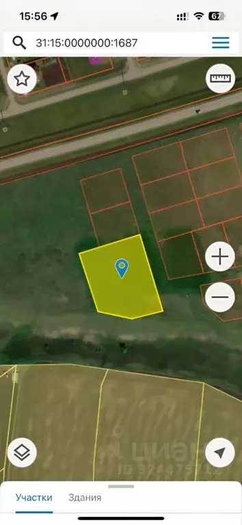 Участок в Белгородская область, Белгородский район, Никольское с/пос, ... - Фото 2