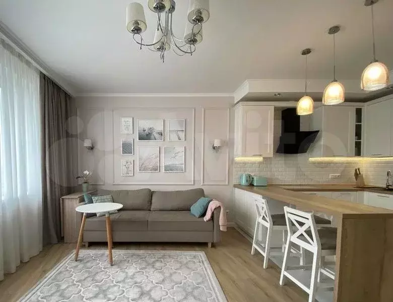 Квартира-студия, 34 м, 17/25 эт. - Фото 1