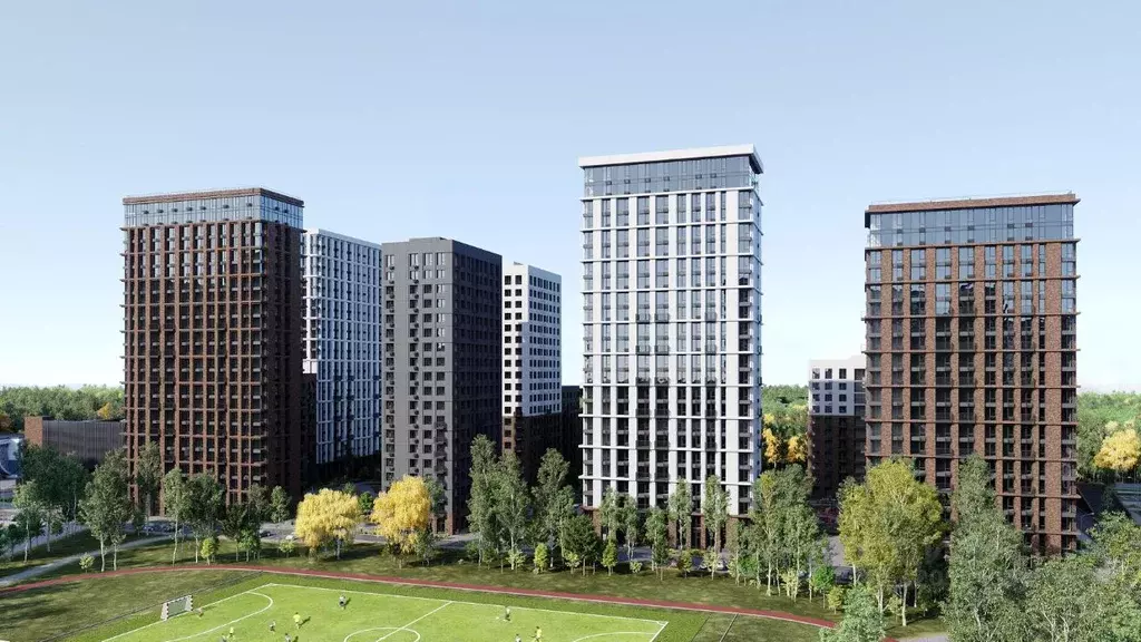 3-к кв. Татарстан, Казань ул. Рауиса Гареева (61.83 м) - Фото 2