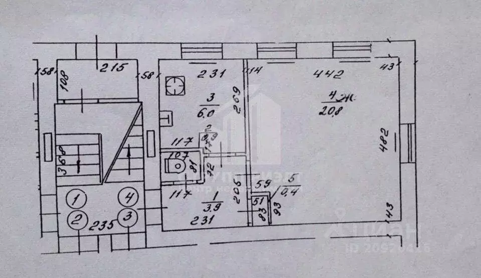 1-к кв. Калининградская область, Калининград Ялтинская ул., 75 (32.0 ... - Фото 1