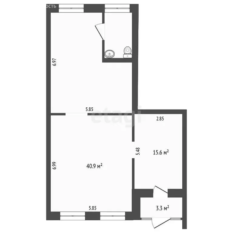 Офис (100 м) - Фото 1