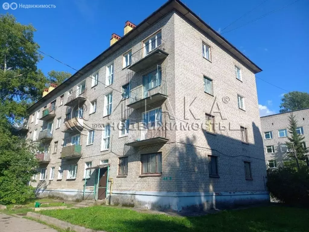 2-комнатная квартира: Пикалёво, Больничная улица, 22 (40.7 м) - Фото 1