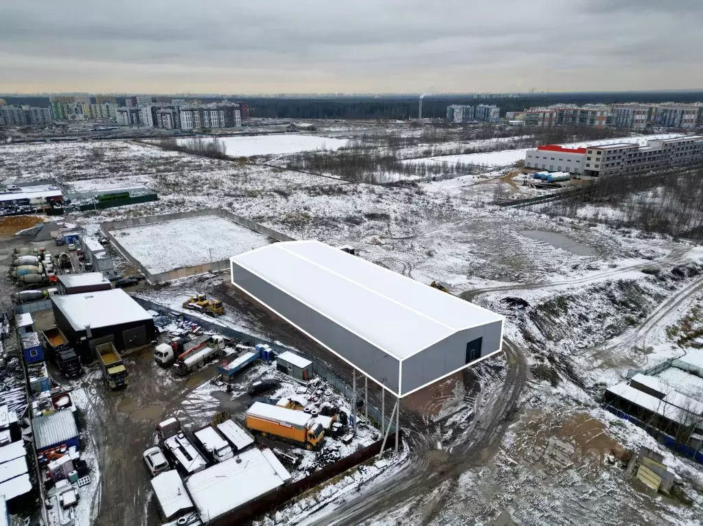 Склад в Ленинградская область, Всеволожский район, Заневское городское ... - Фото 1
