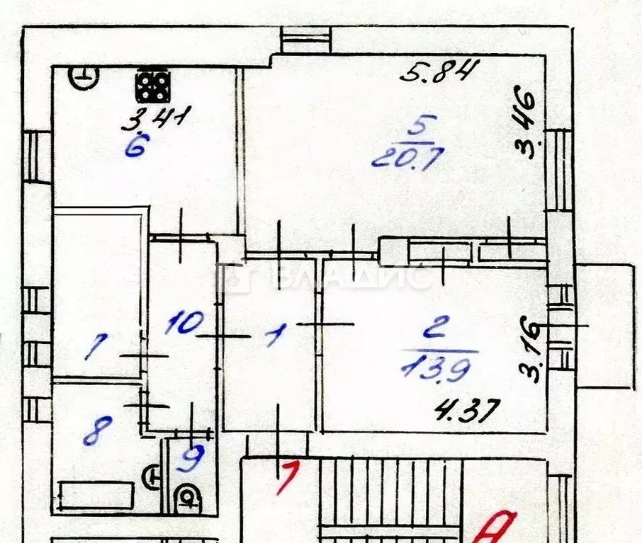 3-к кв. Владимирская область, Ковров ул. Труда, 1 (65.5 м) - Фото 2