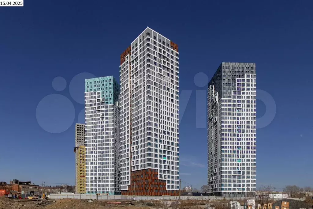 3-к. квартира, 68,3 м, 15/32 эт. - Фото 1