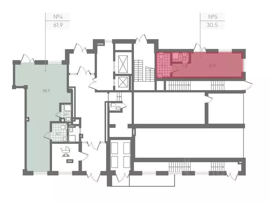 Офис в Санкт-Петербург Партизанская ул., 5 (31 м) - Фото 1