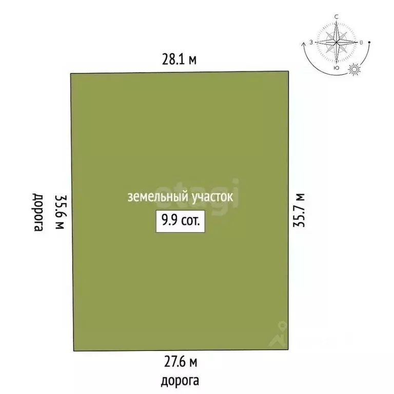 Участок в Костромская область, Кострома Струя-2 СНТ, 131 (9.93 сот.) - Фото 0