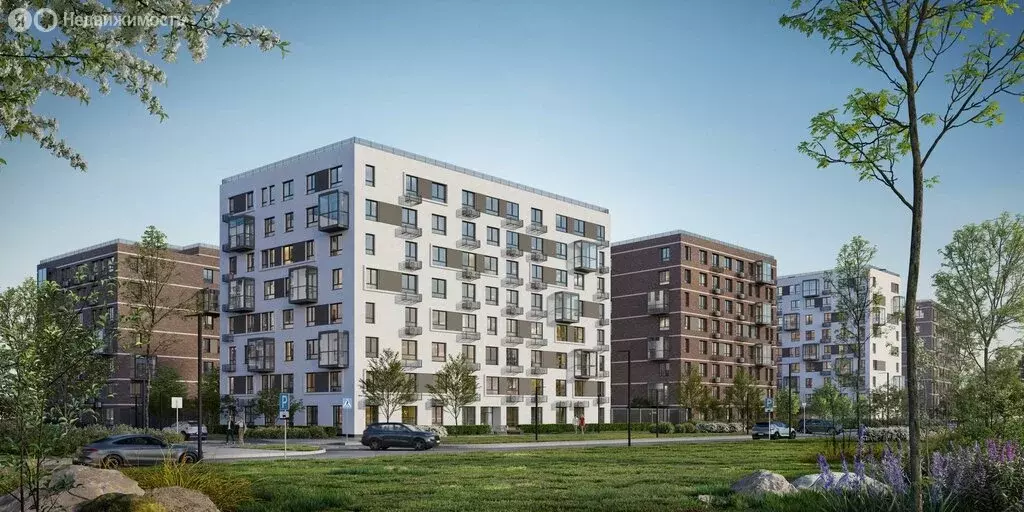 Квартира-студия: посёлок Песочный, Школьная улица, 80 (31.5 м) - Фото 1