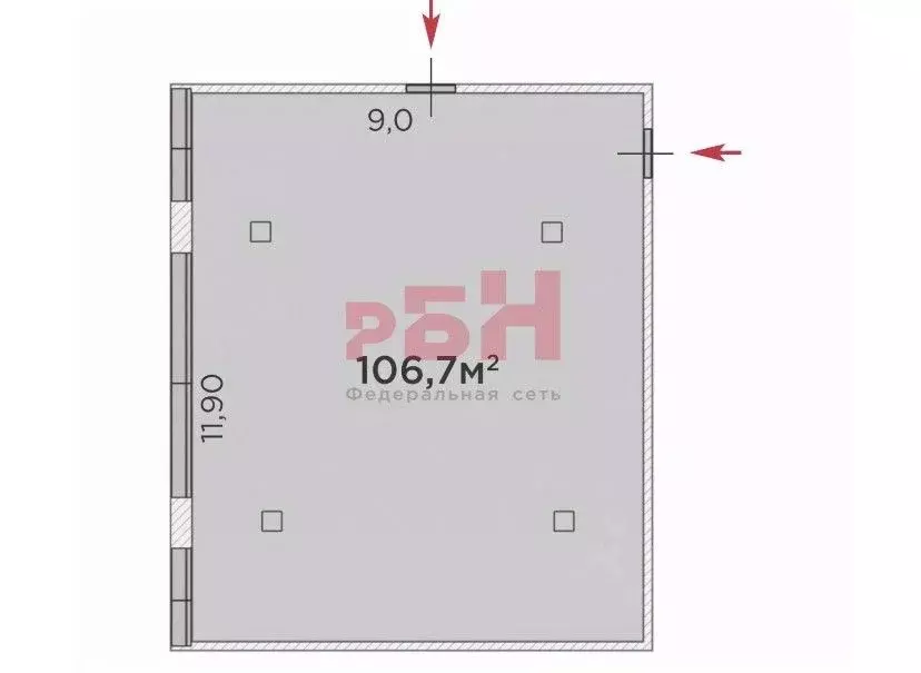 Офис в Тюменская область, Тюмень ул. Герцена, 64 (54 м) - Фото 1