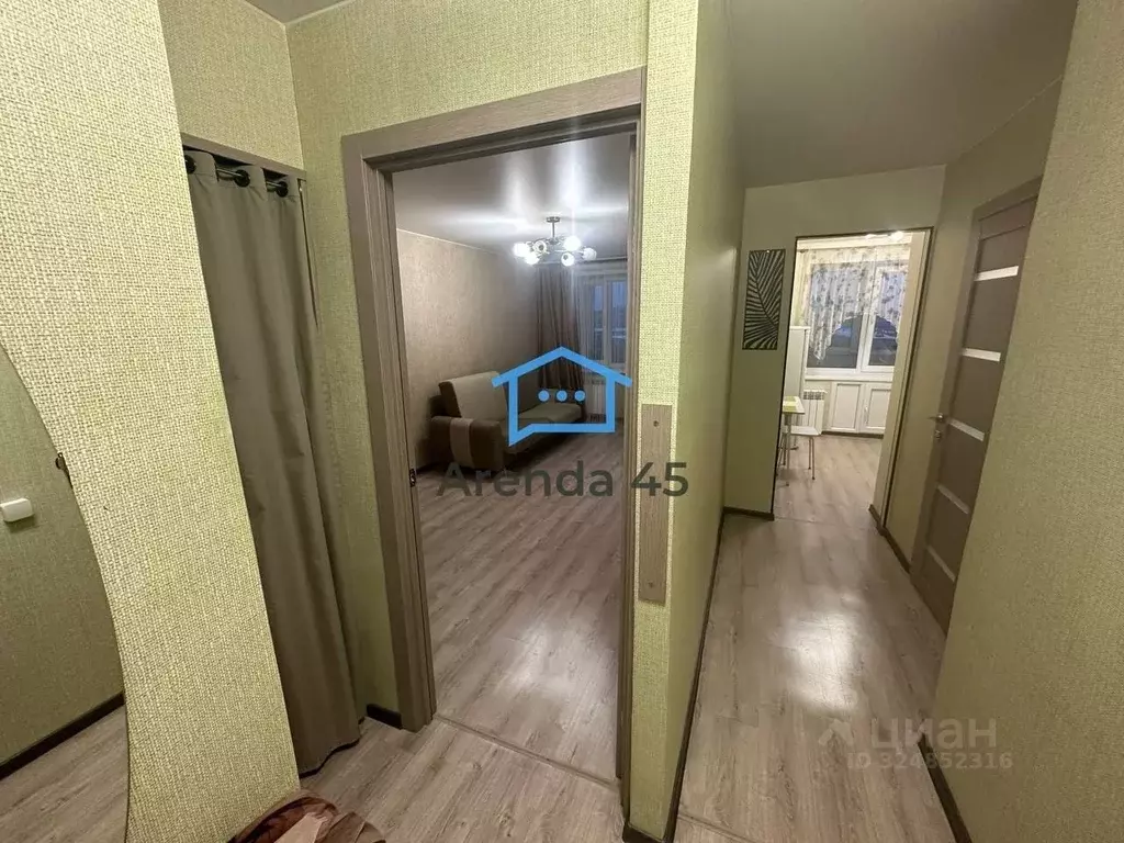 1-к кв. Курганская область, Курган Пролетарская ул., 52 (33.0 м) - Фото 1