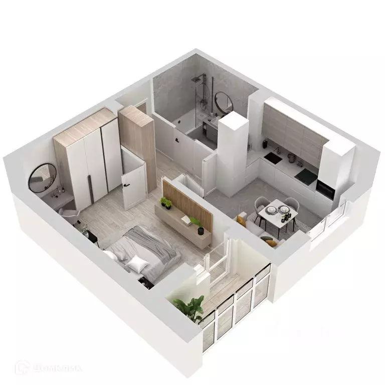 Продаётся 1-к квартира, 34.77 м - Фото 1