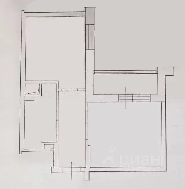 1-к кв. Татарстан, Казань ул. Заслонова, 38/1 (41.2 м) - Фото 1